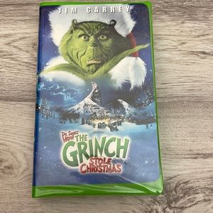 Dr. Seuss’ How the Grinch Stole Christmas - VHS Universal Movie 2000 Comedy